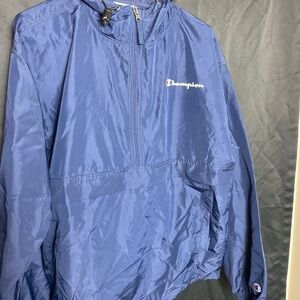 Champion Navy Pullover Jacket